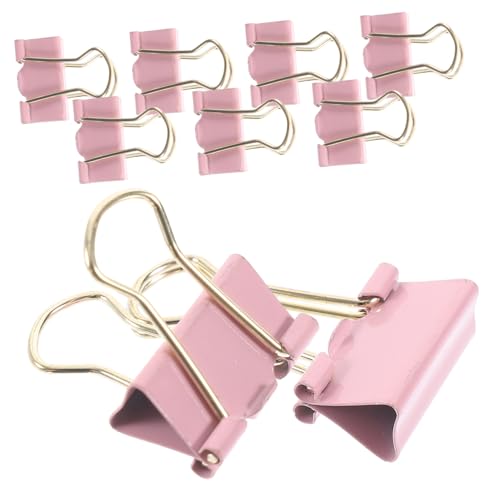 HAPINARY 9St Elliot-Ordner büroorganisation büroartikel schnell hefter Veranstalter Papierklammern ordnee große Bindeklammern kleine Heftklammern verschiedene Büroklammern Clips Metall Rosa HAPINARY 9St Elliot-Ordner büroorganisation büroartikel schnell hefter Veranstalter Papierklammern ordnee große Bindeklammern kleine Heftklammern verschiedene Büroklammern Clips Metall Rosa von HAPINARY
