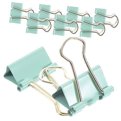 HAPINARY 9stücke Metall Büroklammern Halter Für Schreibtisch Dokument Befestigung Clips Praktische Binder Klammern Für Büro Zuhause HAPINARY 9stücke Metall Büroklammern Halter Für Schreibtisch Dokument Befestigung Clips Praktische Binder Klammern Für Büro Zuhause von HAPINARY