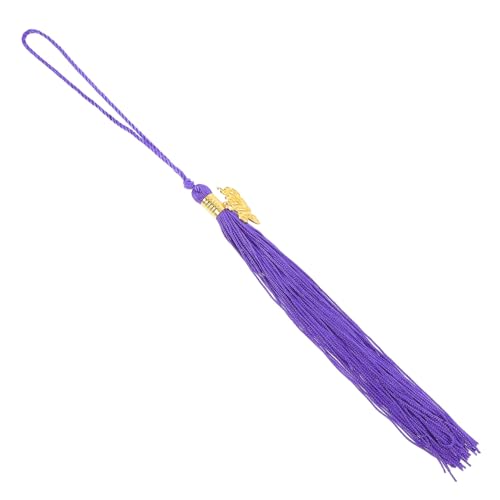 HAPINARY Abschlusskappen Quaste Anhänger Lila Eleganter Hut Schmuck für Abschlussfeier Komfortabel Vielseitig für Dekoration und Erinnerungsfeier HAPINARY Abschlusskappen Quaste Anhänger Lila Eleganter Hut Schmuck für Abschlussfeier Komfortabel Vielseitig für Dekoration und Erinnerungsfeier von HAPINARY
