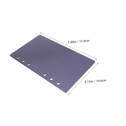 HAPINARY Acryl Ringbuch Umschlag Nachfüllbar Schwarze Klarsichthülle Leicht Tragbar Für Büro Schule Reise Dokumentenschutz HAPINARY Acryl Ringbuch Umschlag Nachfüllbar Schwarze Klarsichthülle Leicht Tragbar Für Büro Schule Reise Dokumentenschutz von HAPINARY