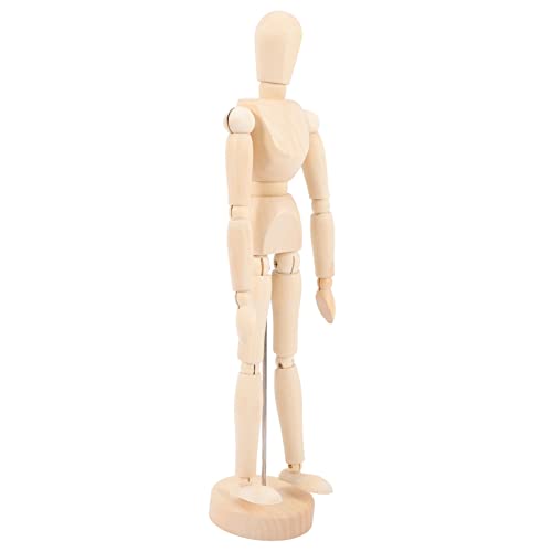HAPINARY Bewegliche Holzpuppe Zum Zeichnen Holzfiguren Mit Gelenken Schaufensterpuppe Für Künstler Heimdekoration Aus Holz Flexibler Menschlicher Modell Ständer HAPINARY Bewegliche Holzpuppe Zum Zeichnen Holzfiguren Mit Gelenken Schaufensterpuppe Für Künstler Heimdekoration Aus Holz Flexibler Menschlicher Modell Ständer von HAPINARY