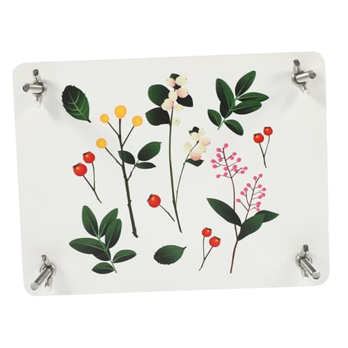 HAPINARY Blumenpresse Holz DIY Pflanzenpress Werkzeug für Getrocknete Früchte und Blumen Handliches Press Kit für Gartenliebhaber Sicher und Robust für Kreative Bastelprojekte von HAPINARY