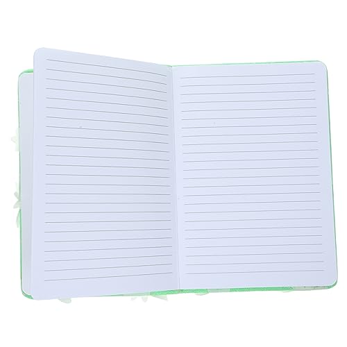 HAPINARY Blumiges Notizbuch Stilvolles Notepad mit Glitzerndem Design Schulpreis oder Leicht und Tragbar für Kreative Einfälle von HAPINARY