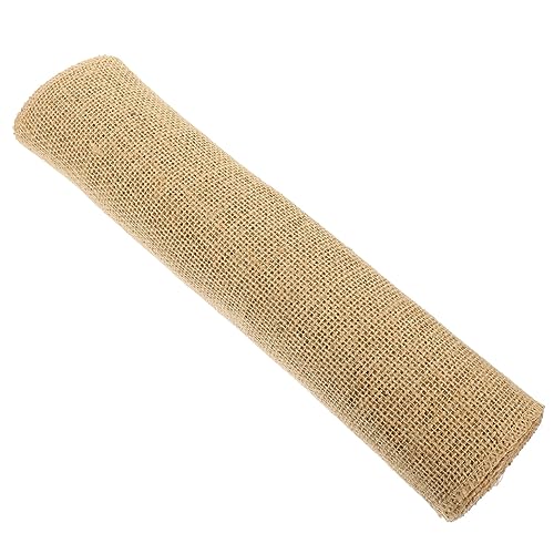 HAPINARY DIY Jute Stoffband für Bastelprojekte Schneidbares Vielseitiges Juteband für Tischläufer Deko und für Partys Hochzeiten und Feiertage von HAPINARY