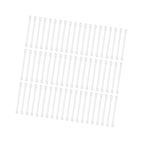 HAPINARY DIY Ohrring Zubehör Metall Verbindungsstäbe Weiß k für Ohrringe Selber Machen Langlebige Einfache Stilvolle Schmuckteile für Frauen und Reparatur von HAPINARY