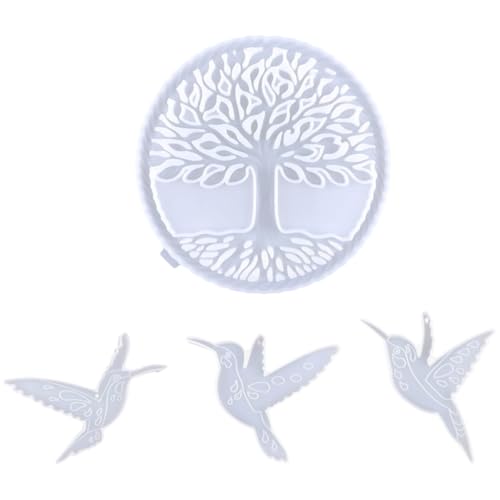 HAPINARY DIY Silikonform Baum Des Lebens Flexible Langlebige Gießform für Wandkunst und Anhänger Geruchsneutral Wiederverwendbar für Epoxidharz Handwerk und Schmuckherstellung HAPINARY DIY Silikonform Baum Des Lebens Flexible Langlebige Gießform für Wandkunst und Anhänger Geruchsneutral Wiederverwendbar für Epoxidharz Handwerk und Schmuckherstellung von HAPINARY