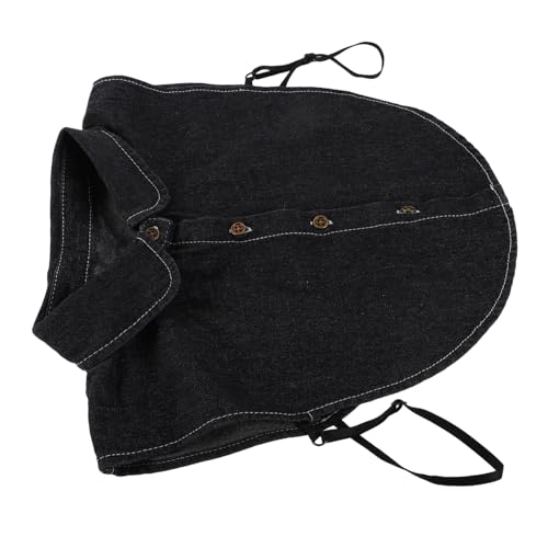 HAPINARY Denim gefälschter Kragenhemd abnehmbares Halbhemd Dekorationskragen abnehmbarer gefälschter Kragen gefälschter Kragen dicky Dickey falscher Kragen Falsch Bluse Dickey Cowboy von HAPINARY