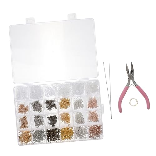 HAPINARY Earring Making Set DIY Ohrstecker Basteln Schmuckzubehör Earring Post Back Ohrstecker Verschlüsse für DIY Schmuckherstellung von HAPINARY