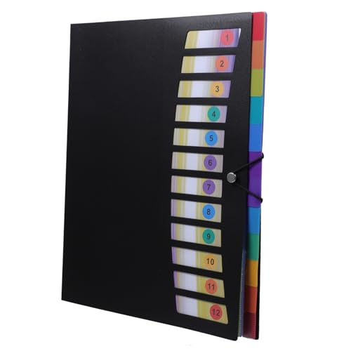 HAPINARY File Folder mit Seilverschluss Mehrlagiger Organizer im Akkordeon Stil für Schule Büro und Reisen Praktischer Dokumentenhalter und Sortiermappe aus Strapazierfähigem Material HAPINARY File Folder mit Seilverschluss Mehrlagiger Organizer im Akkordeon Stil für Schule Büro und Reisen Praktischer Dokumentenhalter und Sortiermappe aus Strapazierfähigem Material von HAPINARY