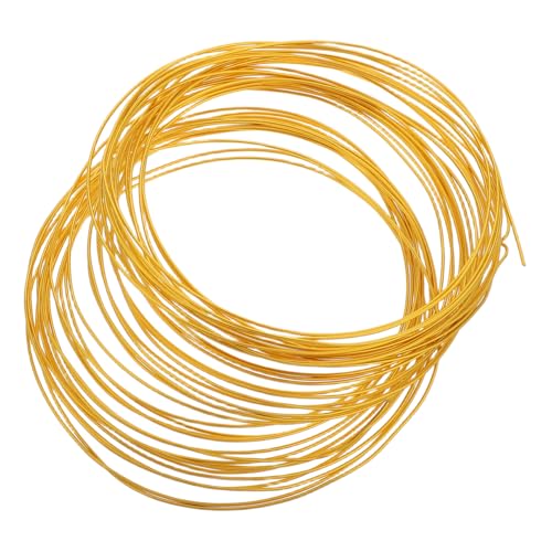 HAPINARY Flexibler Metall Draht für Bastelarbeiten Biegsamer Verschleißfester Kunst Draht Gold für DIY Schmuck Kreative Projekte und Handwerkskunst HAPINARY Flexibler Metall Draht für Bastelarbeiten Biegsamer Verschleißfester Kunst Draht Gold für DIY Schmuck Kreative Projekte und Handwerkskunst von HAPINARY