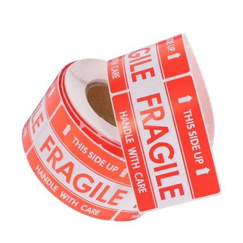 HAPINARY Fragile Warning Aufkleber Rolle Selbstklebend Stark Haftend für Versand Verpackung Zerbrechlich Handle With Care Etiketten für Umzug Pakete Lagerung HAPINARY Fragile Warning Aufkleber Rolle Selbstklebend Stark Haftend für Versand Verpackung Zerbrechlich Handle With Care Etiketten für Umzug Pakete Lagerung von HAPINARY