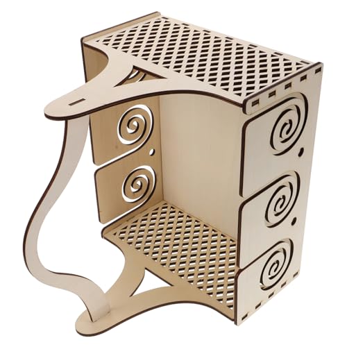 HAPINARY Garnspender, Garnknäuelspender, Tragbarer Garnorganisator, Spenderhalter Für Garn, Garnspenderwerkzeug Aus Holz, Garnknäuelhalter, Garnspender Organizer Aus Holz, Garnhalter Aus von HAPINARY