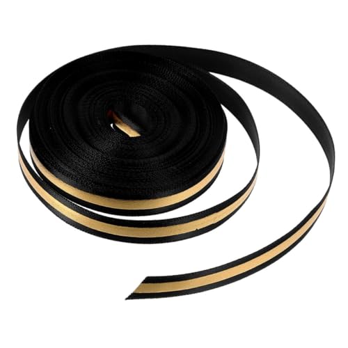 HAPINARY Geschenkband Polyester Breit mit Goldener Prägung Festliches Diy Dekorationsband für Abschlussfeiern Leicht zu Schneiden Robust und Tragbar von HAPINARY