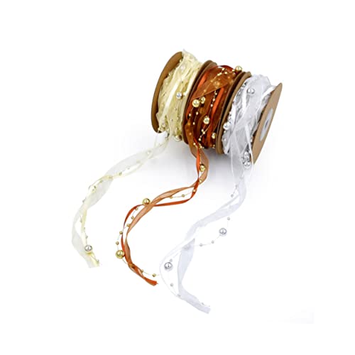HAPINARY Goldene Perlenschnur Handgewebtes Dekorationsband für Gartenblumen Hochzeitsverpackungen DIY Projekte Langlebig und Vielseitig Einsetzbar für Feierlichkeiten und Einladungen HAPINARY Goldene Perlenschnur Handgewebtes Dekorationsband für Gartenblumen Hochzeitsverpackungen DIY Projekte Langlebig und Vielseitig Einsetzbar für Feierlichkeiten und Einladungen von HAPINARY