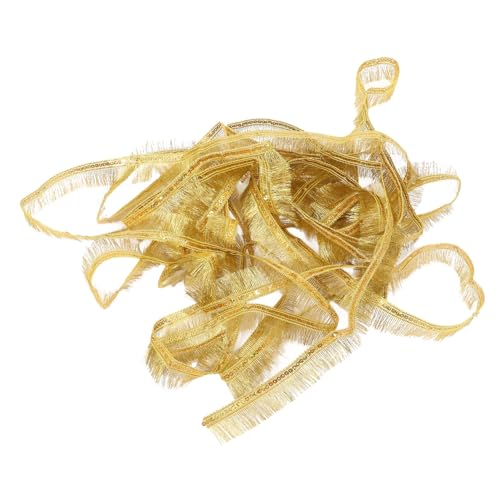 HAPINARY Goldene Quastendekoration Zum Nähen Von Kleidungsstückfransenbesatz, Stoffbesätze, Quastenbesatz Zum Nähen Von Lateinamerikanischen Tanzröcken, Fransenbesatz Zum Nähen, HAPINARY Goldene Quastendekoration Zum Nähen Von Kleidungsstückfransenbesatz, Stoffbesätze, Quastenbesatz Zum Nähen Von Lateinamerikanischen Tanzröcken, Fransenbesatz Zum Nähen, von HAPINARY
