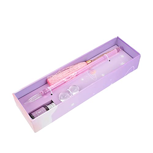 HAPINARY Handgefertigte Dipping Pen aus mit Quaste in Eleganter Füllfederhalter für Kalligraphie und Kunst als für Schreib und Zeichenliebhaber HAPINARY Handgefertigte Dipping Pen aus mit Quaste in Eleganter Füllfederhalter für Kalligraphie und Kunst als für Schreib und Zeichenliebhaber von HAPINARY