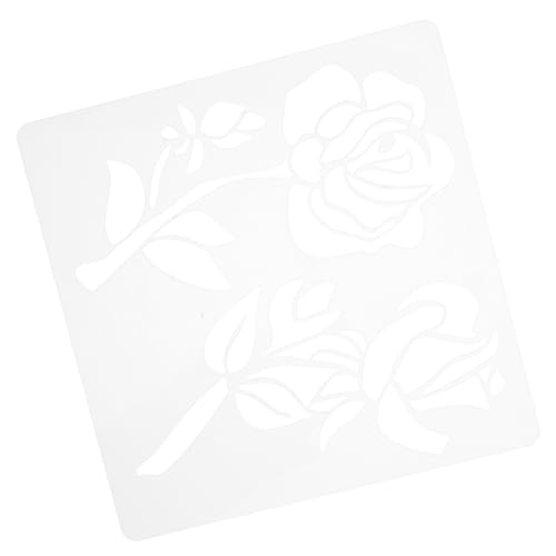 HAPINARY Hohle Sprühblumenschablone, Sprühfarbe Für Blumen, Zeichenvorlagen, Bastelbedarf, Malschablonen Für, DIY Malvorlagen, Kartenherstellungsbedarf, Sprühfarbenschablone HAPINARY Hohle Sprühblumenschablone, Sprühfarbe Für Blumen, Zeichenvorlagen, Bastelbedarf, Malschablonen Für, DIY Malvorlagen, Kartenherstellungsbedarf, Sprühfarbenschablone von HAPINARY