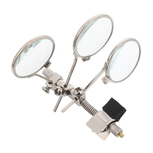 HAPINARY Juwelierlupe Verstellbar mit Linsen Leichte Clip-Lupe in Silber für Schmuckherstellung Uhrenreparatur Präzisionsarbeiten und Hobby Vielseitig Einsetzbar HAPINARY Juwelierlupe Verstellbar mit Linsen Leichte Clip-Lupe in Silber für Schmuckherstellung Uhrenreparatur Präzisionsarbeiten und Hobby Vielseitig Einsetzbar von HAPINARY