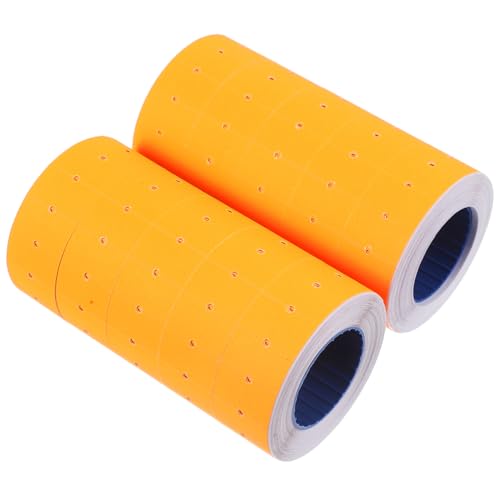 HAPINARY Klebeetiketten Preisaufkleber Selbstklebend Blanko Orange Stark Haftend Einfache Anwendung Vielseitig für Warenpreisauszeichnung Praktische DIY Preisschilder Lesbar HAPINARY Klebeetiketten Preisaufkleber Selbstklebend Blanko Orange Stark Haftend Einfache Anwendung Vielseitig für Warenpreisauszeichnung Praktische DIY Preisschilder Lesbar von HAPINARY