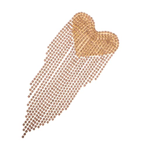HAPINARY Kleidung Herz -pailletten -applikationen -patches Gold Quastenzubehör Stoffschulterbummel Stoffdekorationsketten Herzperlen Stoffanwendungen Herz Perlenflecken Golden Strasssteine HAPINARY Kleidung Herz -pailletten -applikationen -patches Gold Quastenzubehör Stoffschulterbummel Stoffdekorationsketten Herzperlen Stoffanwendungen Herz Perlenflecken Golden Strasssteine von HAPINARY