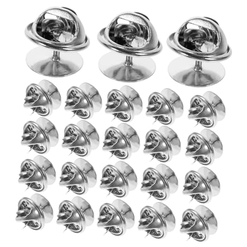HAPINARY Komplettset Mit 50 Badge-Pins Und Butterfly-Verschlüssen Perfekt Zum Basteln Von Broschen Und DIY-Schmuck - Inklusive Reißzwecken Und Schmetterlingskupplung HAPINARY Komplettset Mit 50 Badge-Pins Und Butterfly-Verschlüssen Perfekt Zum Basteln Von Broschen Und DIY-Schmuck - Inklusive Reißzwecken Und Schmetterlingskupplung von HAPINARY