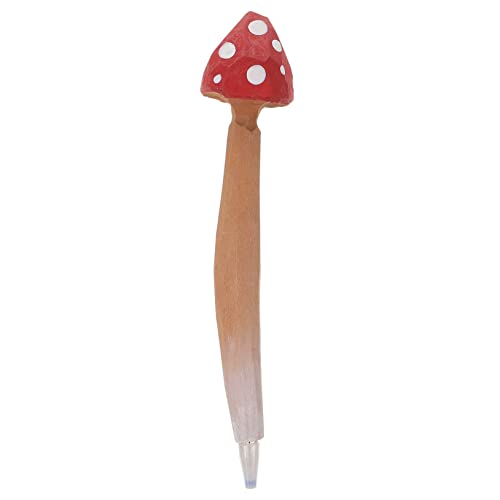 HAPINARY Kreativer Holz Kugelschreiber Pilz Design Ergonomisch Alltagsstift für Schule Büro Schreibwaren HAPINARY Kreativer Holz Kugelschreiber Pilz Design Ergonomisch Alltagsstift für Schule Büro Schreibwaren von HAPINARY