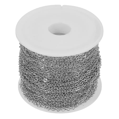 HAPINARY Kupfer Kreuzkette Rolle für Schmuckherstellung Verstellbare DIY Schmuckkette Vielseitige Bastelmaterialien für Halsketten Armbänder und Accessoires HAPINARY Kupfer Kreuzkette Rolle für Schmuckherstellung Verstellbare DIY Schmuckkette Vielseitige Bastelmaterialien für Halsketten Armbänder und Accessoires von HAPINARY