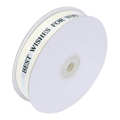 HAPINARY Langlebige Seidenband Geschenkverpackung Schleife Wiederverwendbar für DIY geschenkverpackungen Bouquets Festdekorationen Cremeweißes Geschenkband HAPINARY Langlebige Seidenband Geschenkverpackung Schleife Wiederverwendbar für DIY geschenkverpackungen Bouquets Festdekorationen Cremeweißes Geschenkband von HAPINARY