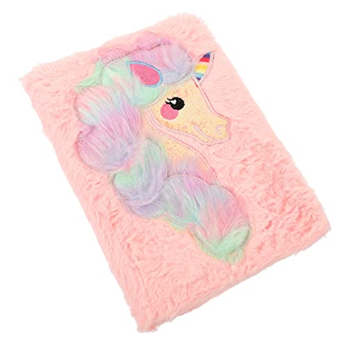 HAPINARY Ledger Little Girls Journal Plüsch Notizbuch Für Mädchen Kleinkind Mädchen Flauschiges Notizbuch Kleine Notizbücher Für Kinder Fuzzy Journal Für Mädchen Kindertagebücher Mädchen von HAPINARY