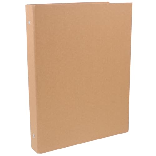HAPINARY Loseblatt Buchumschlag, Journal Ordner, Hart Scrapbook Hülle, Notizbuch Hülle, Ordnerhülle Für Die Schule, Ringordner A4, Blinder Umschlag, Notizbuch Umschlag, Dünner Ringordner von HAPINARY