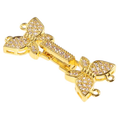 HAPINARY Metallverschluss für Armbänder und DIY Schmuckverschluss mit Luxuriösem für Kreative Bastelprojekte Leicht und Kompakt für Reparaturen von HAPINARY