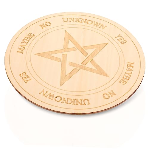 HAPINARY Metaphysisches Informationsbrett mit Design Dekoratives Altar Accessoire für Partys Meditation Rituale und Yoga Robust und Langlebig HAPINARY Metaphysisches Informationsbrett mit Design Dekoratives Altar Accessoire für Partys Meditation Rituale und Yoga Robust und Langlebig von HAPINARY