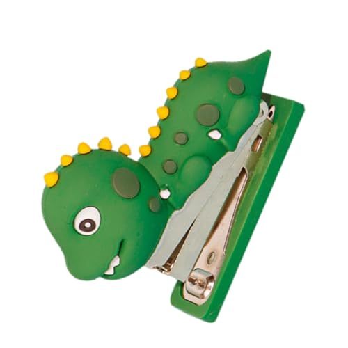 HAPINARY Mini Hefter, Dinosaurier Hefter, Büro Aktenhefter, Broschürenhefter, Papierheftwerkzeug, Silikon Dinosaurier Ornament, Papierhefter, Silikon Hefter, Dinosaurier, von HAPINARY