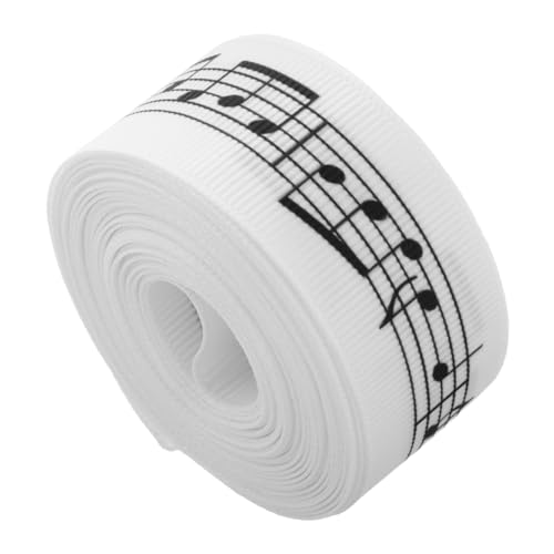 HAPINARY Musiknoten Geschenkband Yards Dekoratives Satinband mit Notenmotiv für Geburtstags Weihnachts und Partydesigns Geschenkverpackung Verschiedenen HAPINARY Musiknoten Geschenkband Yards Dekoratives Satinband mit Notenmotiv für Geburtstags Weihnachts und Partydesigns Geschenkverpackung Verschiedenen von HAPINARY