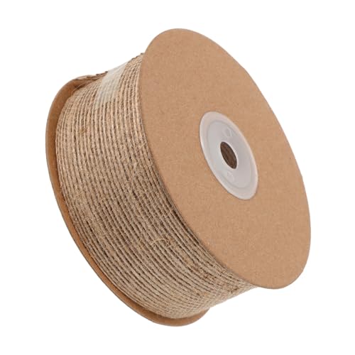 HAPINARY Natürliche Juteschnur Breit Robust Reißfest Langlebig für DIY Bastelprojekte Geschenkverpackung Hochzeit Dekoration Rustikales Packband von HAPINARY