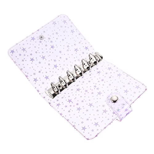 HAPINARY PVC Hülle für Loose Leaf Journal mit Glitzer Langlebige Notizbuch Schutzhülle Abnehmbare Ringbuch Mappe für Schule und Büro Tragbarer Organizer HAPINARY PVC Hülle für Loose Leaf Journal mit Glitzer Langlebige Notizbuch Schutzhülle Abnehmbare Ringbuch Mappe für Schule und Büro Tragbarer Organizer von HAPINARY