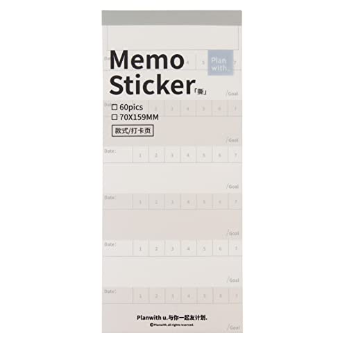 HAPINARY Planer Plan Notizen, Memo Aufkleber, Haftnotizblöcke, Büro Plan Notiz Klassifizierungsaufkleber, Buch Haftregister, Aufkleber Für Die Planung, Index Aufkleber, Etikettenaufkleber von HAPINARY