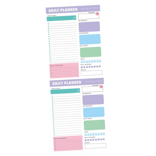 HAPINARY Praktischer Notizblock Multifunktionales Abreißbares Memo Pad für Planung Organisation und Notizen Kompakte für Zuhause von HAPINARY