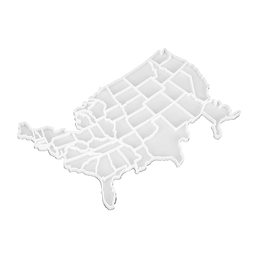 HAPINARY Puzzle Silikonform Kreative Gießform für DIY Amerika Puzzle Transparent für Spielzeugherstellung und Kunsthandwerk HAPINARY Puzzle Silikonform Kreative Gießform für DIY Amerika Puzzle Transparent für Spielzeugherstellung und Kunsthandwerk von HAPINARY