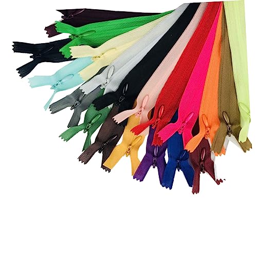 HAPINARY Reißverschlüsse – 23 Stück Nylon 25 Cm Geschlossener Reißverschluss Unsichtbar Zum Nähen Für Kostüme Und Zur Herstellung Von Boutique-accessoires HAPINARY Reißverschlüsse – 23 Stück Nylon 25 Cm Geschlossener Reißverschluss Unsichtbar Zum Nähen Für Kostüme Und Zur Herstellung Von Boutique-accessoires von HAPINARY