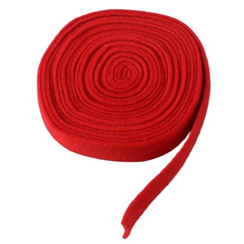 HAPINARY Rotes Filzband aus Wollfilz Langlebiges Bastelband für DIY Weihnachtsbaumdekorationen Kränze Schleifen Patchwork und Handgemachte Ornamente HAPINARY Rotes Filzband aus Wollfilz Langlebiges Bastelband für DIY Weihnachtsbaumdekorationen Kränze Schleifen Patchwork und Handgemachte Ornamente von HAPINARY