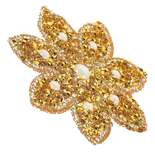 HAPINARY Selbstklebendes Bügelblatt, Strass Flicken In Blumenform, Strass Applikation, Aufbügler, Kleidungsreparatur Flicken, DIY Applikationen, Flicken, Blumen, DIY Flicken, Zarter Blumen HAPINARY Selbstklebendes Bügelblatt, Strass Flicken In Blumenform, Strass Applikation, Aufbügler, Kleidungsreparatur Flicken, DIY Applikationen, Flicken, Blumen, DIY Flicken, Zarter Blumen von HAPINARY
