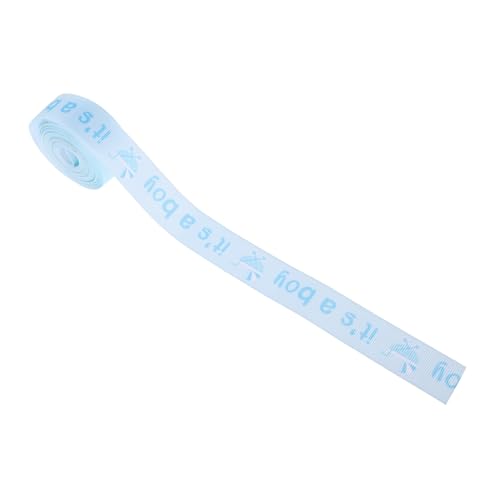 HAPINARY Shower Geschenkband für Jungen Breit Yards Verschleißfestes Polyesterband für Diy Bastelprojekte Geschenkverpackung und Dekorative Babyparty Accessoires von HAPINARY