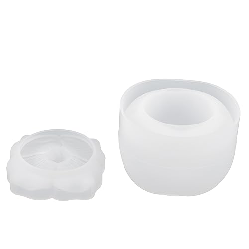HAPINARY Silikonform Persimmon Jar Langlebig und Formstabil Kleine Gießform für DIY Aufbewahrungsdose und Schmuckdose Leicht zu Entformen Stilvolle Dekoration Hochwertiges Silikonmaterial HAPINARY Silikonform Persimmon Jar Langlebig und Formstabil Kleine Gießform für DIY Aufbewahrungsdose und Schmuckdose Leicht zu Entformen Stilvolle Dekoration Hochwertiges Silikonmaterial von HAPINARY