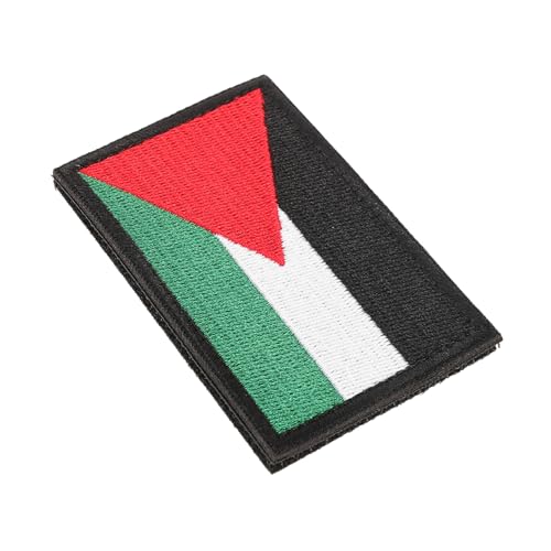 HAPINARY Stickstempel Palästina Flagge Applikation Palästina Abzeichen Zubehör Abzeichen Zubehör Flagge Abzeichen Bestickt Applikation Patches Abzeichen Zubehör Stickerei Patch Abzeichen von HAPINARY