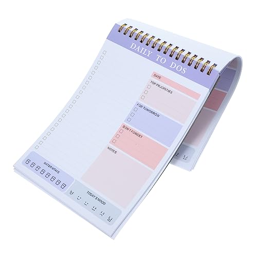 HAPINARY Täglicher Planer Notizblock Tragbares Abreißbares Notizbuch für To Do Listen für Büro und Zuhause für Familie und Freunde Hochwertiges Dickes für Stifte von HAPINARY