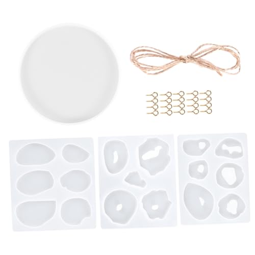 HAPINARY Teiliges Silikonform DIY Windspiel Anhänger Flexible Gießform aus Langlebigem Silikon Geeignet für Epoxidharz Handwerk Einfache Entformung und Reinigung für Kreative HAPINARY Teiliges Silikonform DIY Windspiel Anhänger Flexible Gießform aus Langlebigem Silikon Geeignet für Epoxidharz Handwerk Einfache Entformung und Reinigung für Kreative von HAPINARY