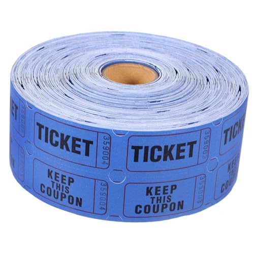 HAPINARY Tombola-los-etiketten - 500 Blatt - Tickets - Karnevalseintritt von HAPINARY