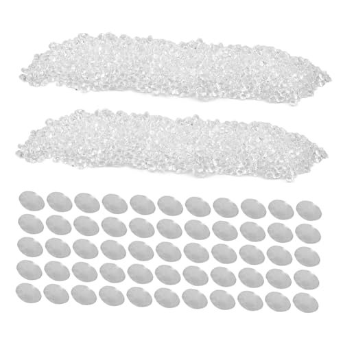 HAPINARY Transparenter Plastikboden Thermoplastische Perlen Selber Machen Thermoplastische Pellets Polymorphe Kunststoffperle Polymorphe Perle Polymorphe Pellets Formbare Pellets Polyhexyl von HAPINARY