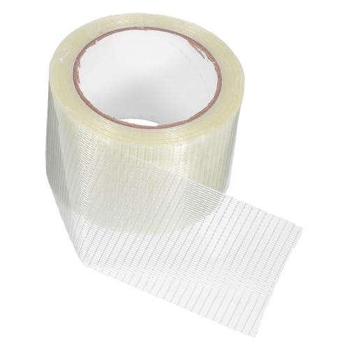 HAPINARY Transparentes Fasergewebeband Einseitig Verstärkt Reißfest und Abriebfest Wasserfestes Klebeband für Verpackung Versand Haushalt und Industrielle Reparaturen HAPINARY Transparentes Fasergewebeband Einseitig Verstärkt Reißfest und Abriebfest Wasserfestes Klebeband für Verpackung Versand Haushalt und Industrielle Reparaturen von HAPINARY